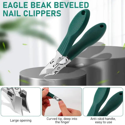 Eagle Beak Beveled Nail Clippers-3PCS