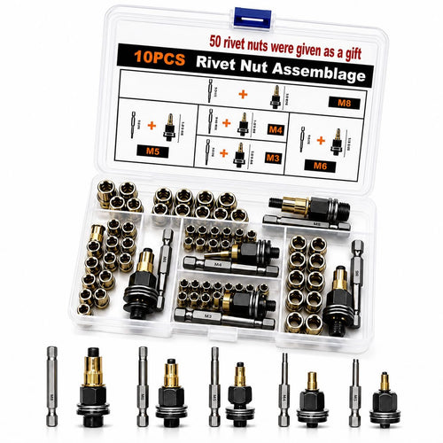Carbon Steel Rivet Nut Tool Kit