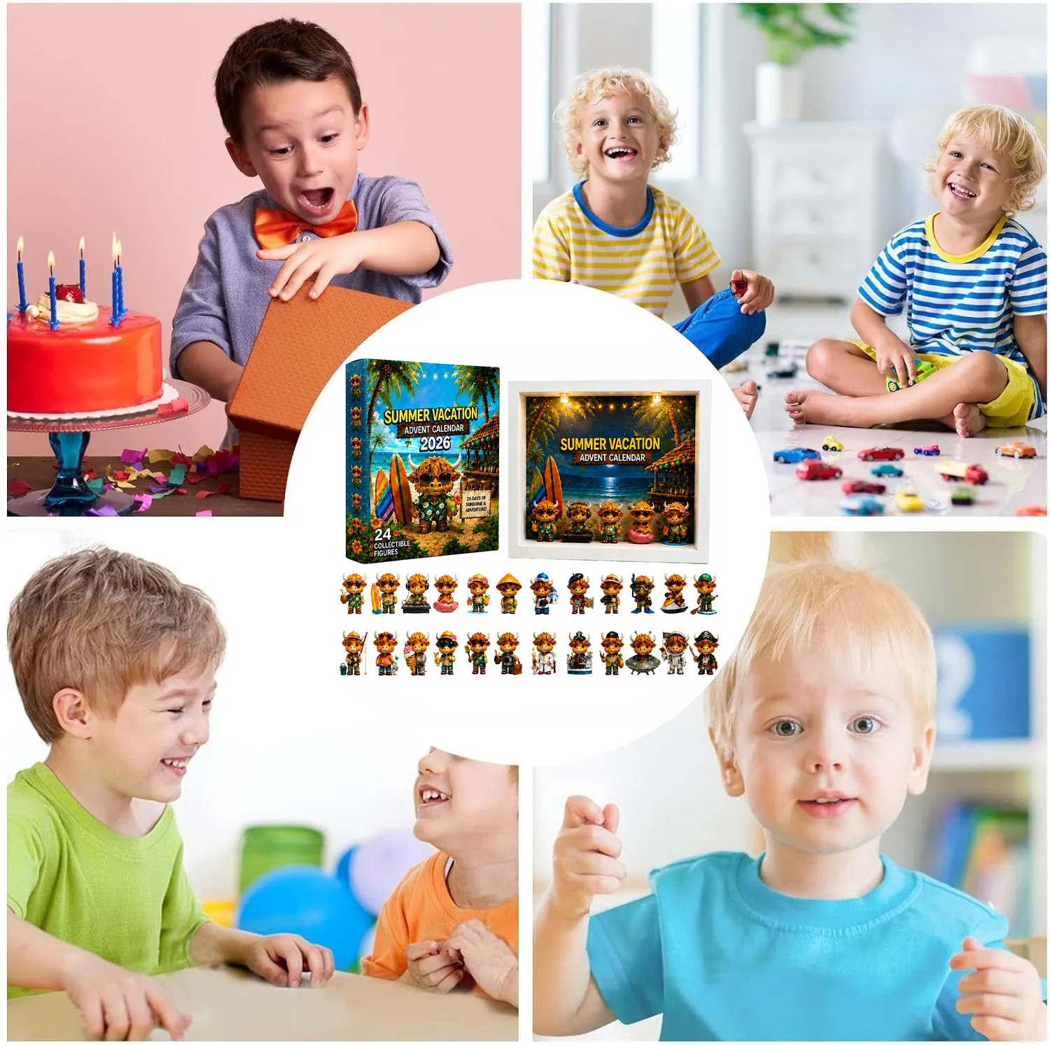 🔥FLASH SALE 50% OFF - 🏖️🐮Summer Vacation Advent Calendar 2026