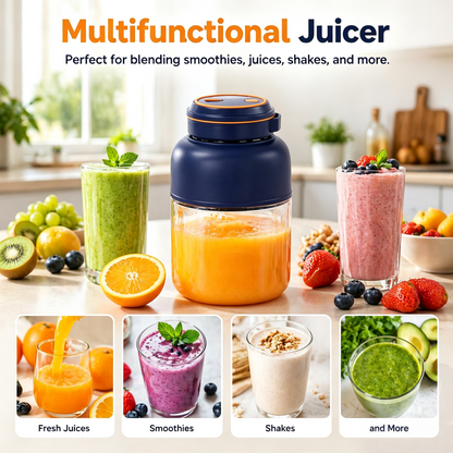 Portable Household Appliances Juicer,USB Summer Essentials Smoothieblender🍓