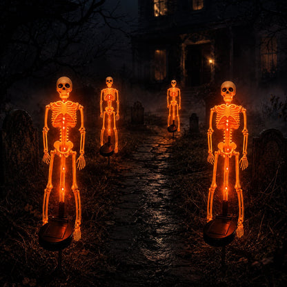 💀 Last Day 50% OFF – Solar Skull Garden Lights with Eerie Color-Changing Glow 🎃