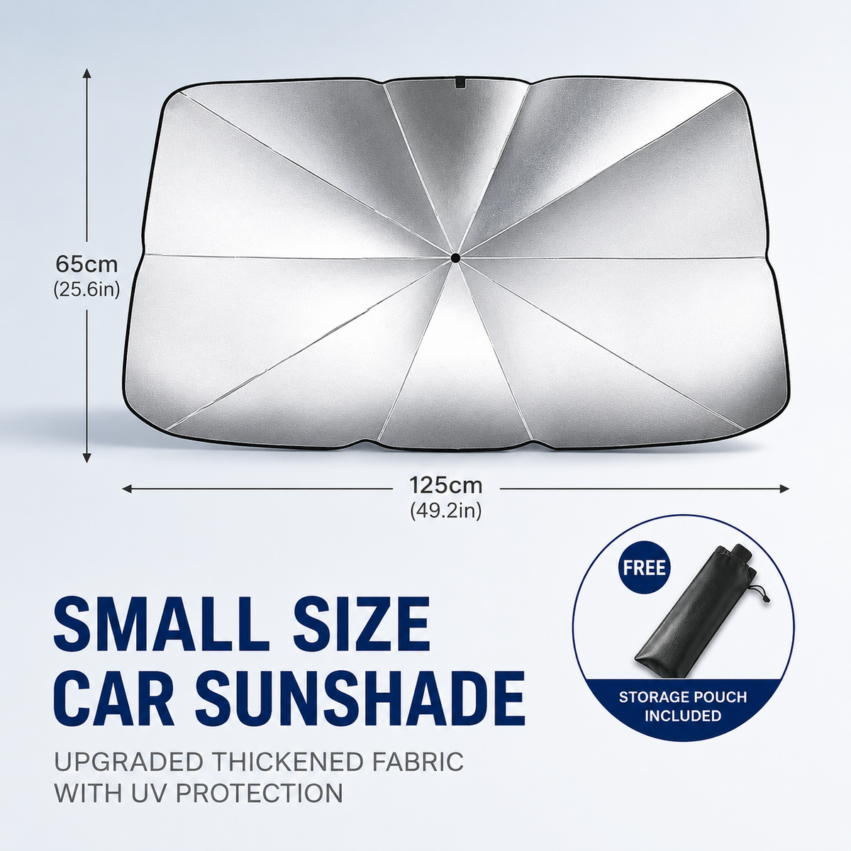 ✨Last Day 50% OFF - 2026 Upgraded Car Windshield Sun Shade Umbrella
