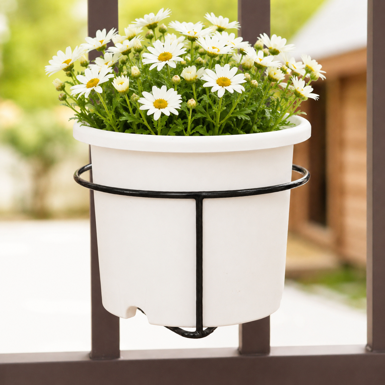 🌸 Instant Balcony Bloom Pot Holder-🌿 Turn Your Railing Into a Garden