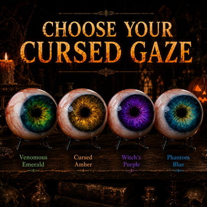 🎃 Halloween Sale — 49% OFF👁️ Halloween Monster Eye Orb – Hyper-Realistic Creepy Eyeball Decor