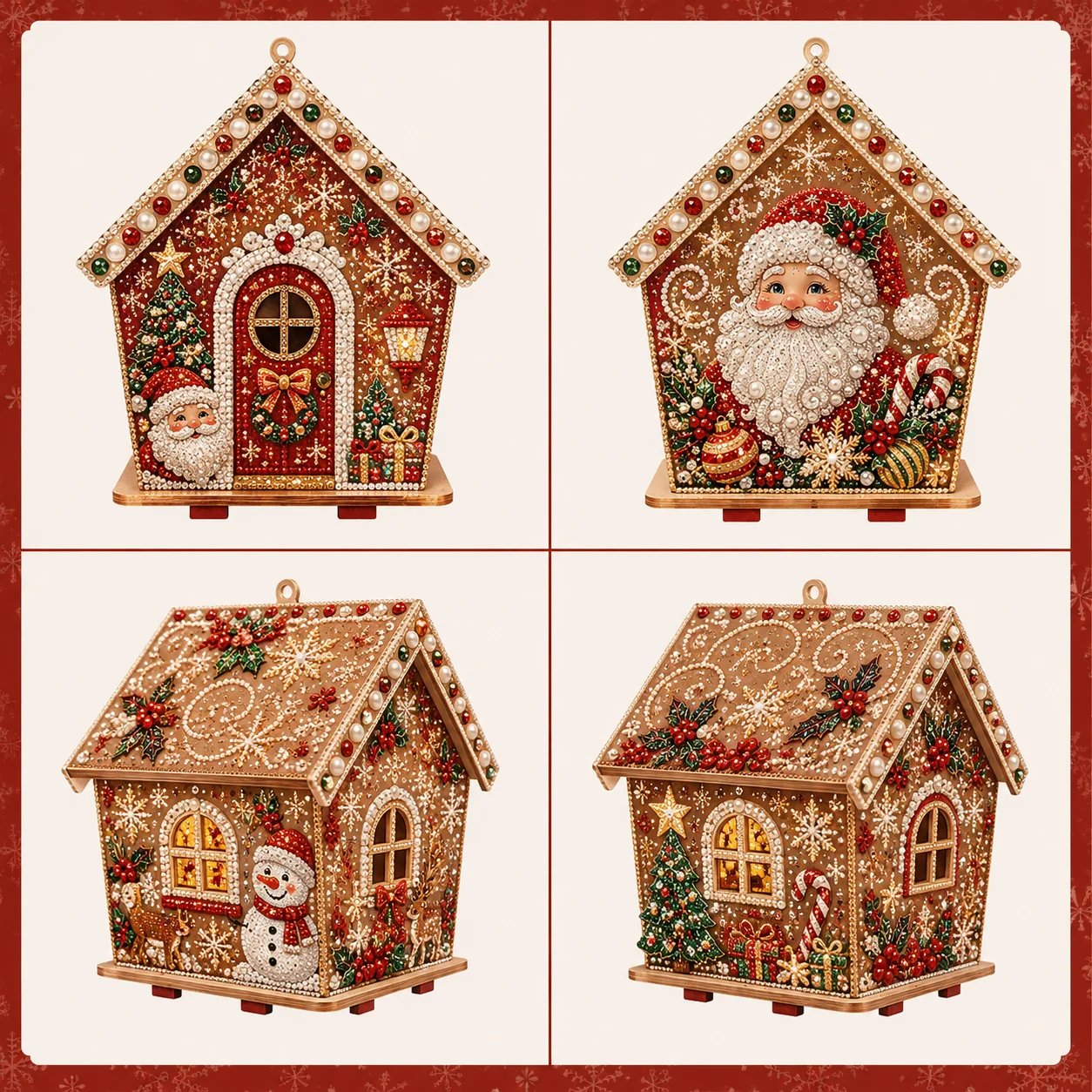 🔥HOT SALE🔥Plymagic DIY Pearl Art - Christmas Collection