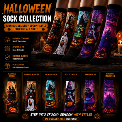 🎃 Halloween Sock Collection
