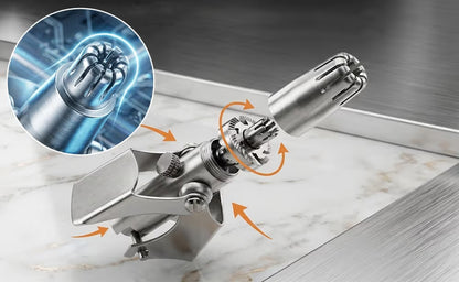 Manual Stainless Steel Nose Hair Trimmer