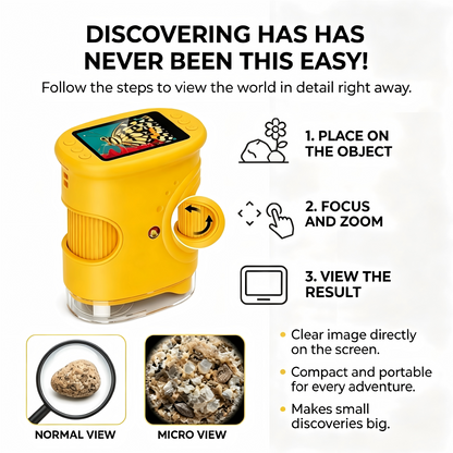 Adventure Microscope — Less Screen Time, More Discovery 🔍