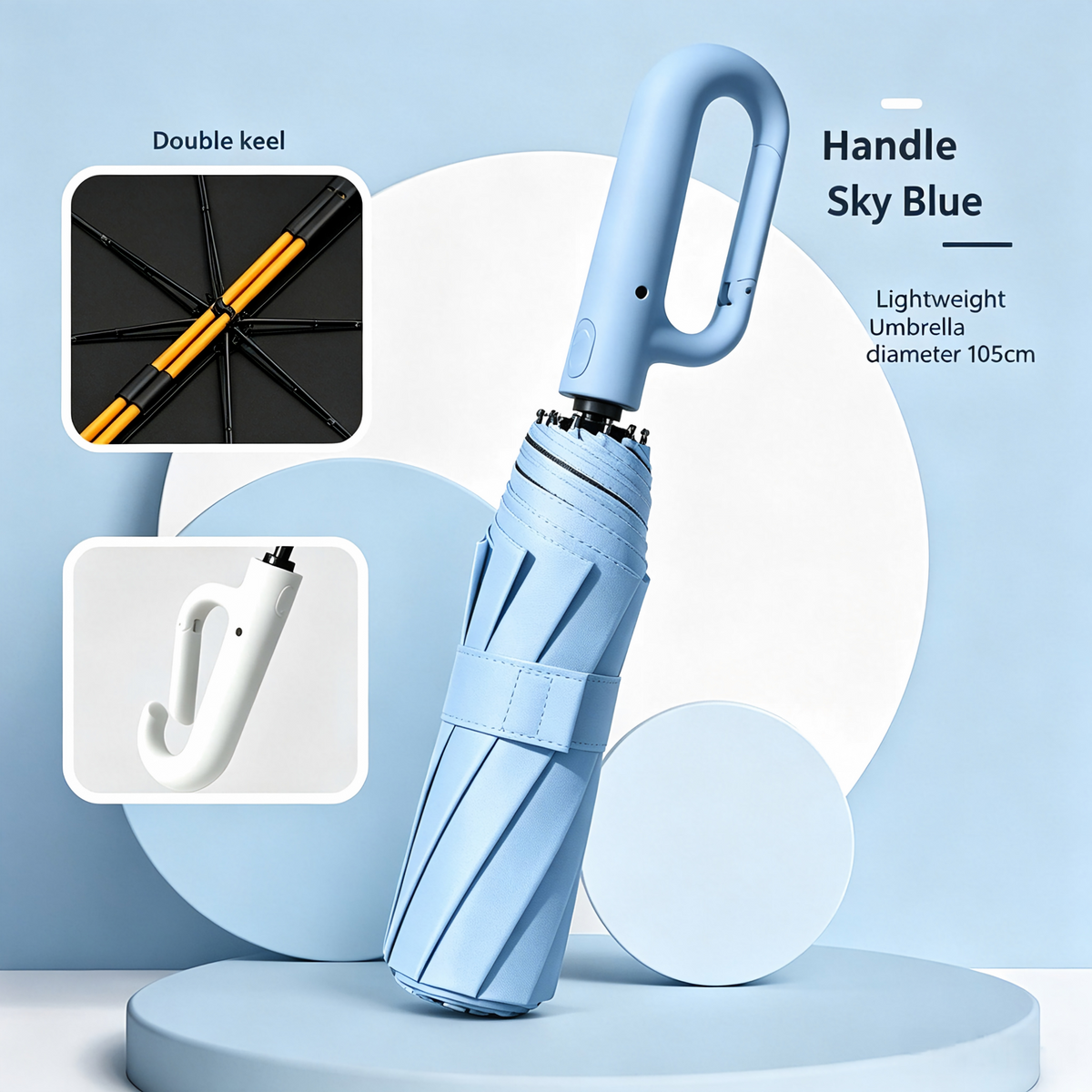 ☔Automatic Folding Umbrella – Windproof, Waterproof & Compact