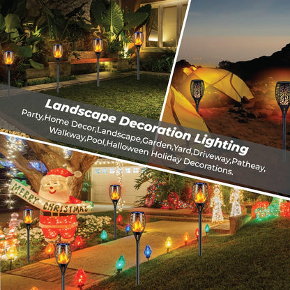 Flickering Flame Solar Garden Lights