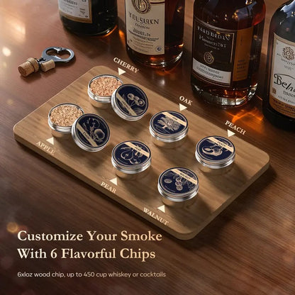 🎁Hot Sale Promotion 49% OFF🔥 Electric Whiskey Smoker Kit