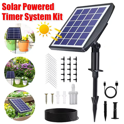 🔥Last Day Free Shipping -Solar Self Watering Plant Drip Irrigation System
