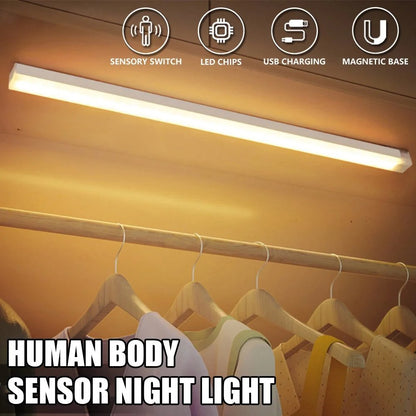 🔥Only $4.99 Last Day Promotion!💡Punch-free Smart Sensor Magnetic Rechargeable LED Lights