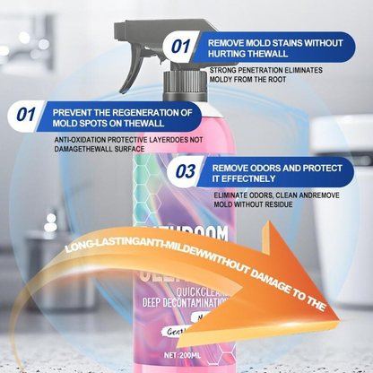 ✨ Bathroom Cleaner: Sparkle in Seconds, No Harsh Fumes✨