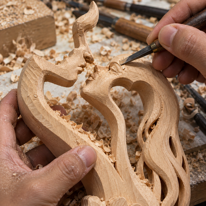 ❤️ Hand-Carved Christian Love Sculpture – A Timeless Symbol of Faith & Love, Perfect for Weddings & Anniversaries
