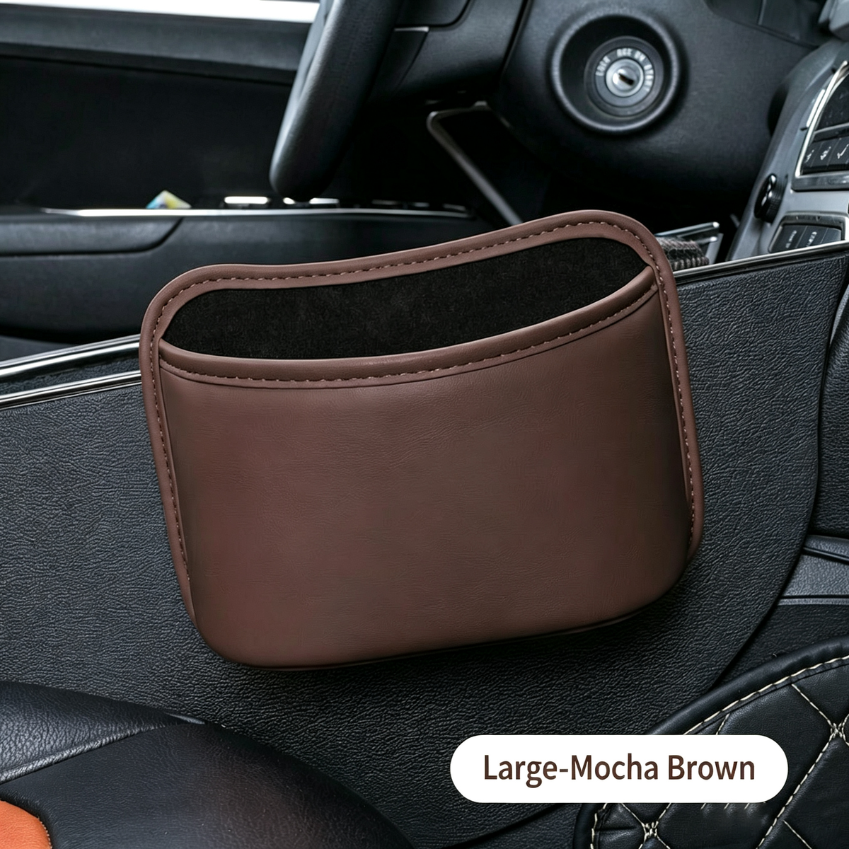 🚗Clip‑On Car Cup Holder, Multi‑Purpose Car Door Storage Organizer, Extra Large Capacity💢