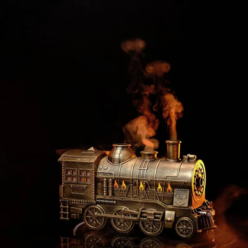 🔥Hot Sale 46% OFF🚂Retro Train Essential Oil Diffuser Humidifier-Free Shipping❗