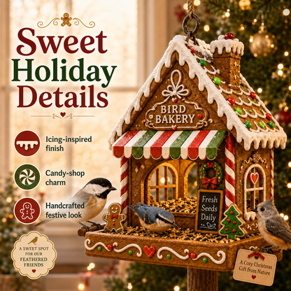 🔥Hot Sale 45% OFF🎄 Christmas Bird Feeder Collection