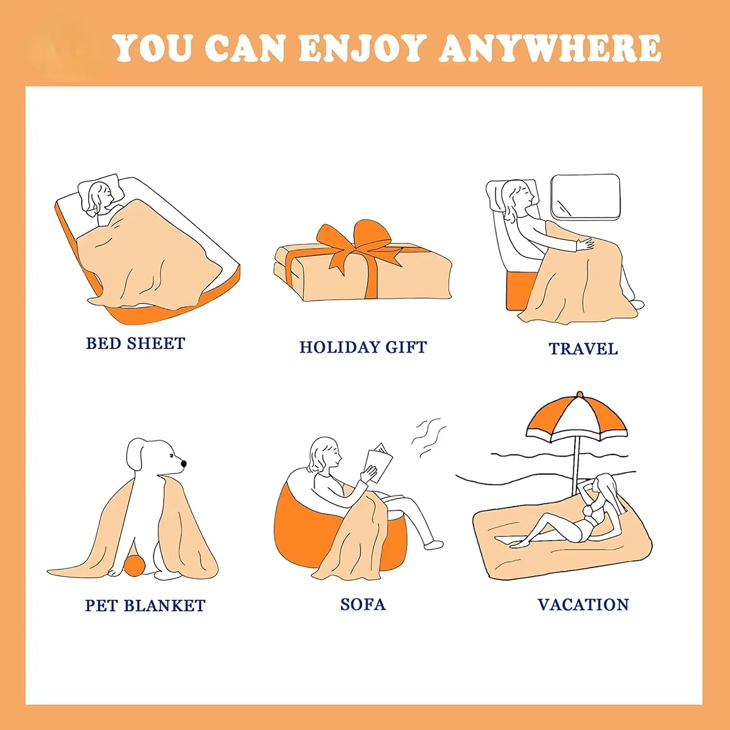 🎃 Halloween Blanket Sale – Cozy Up This Season （Li Exp BUT Hi Q！✨）