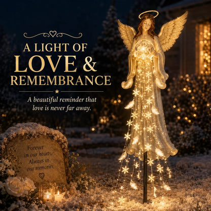 🔥🎁Today Only: Get 50% Off✨ Solar Angel Remembrance Garden Light👼