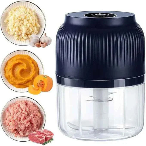 ⚡ Cordless Mini Food Chopper – Chop, Mince & Blend in Seconds