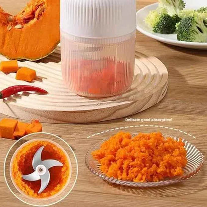 ⚡ Cordless Mini Food Chopper – Chop, Mince & Blend in Seconds