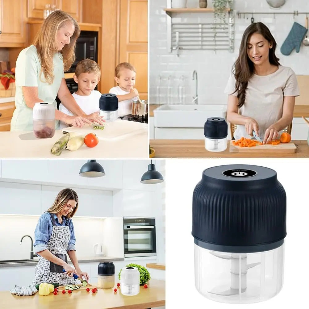 ⚡ Cordless Mini Food Chopper – Chop, Mince & Blend in Seconds
