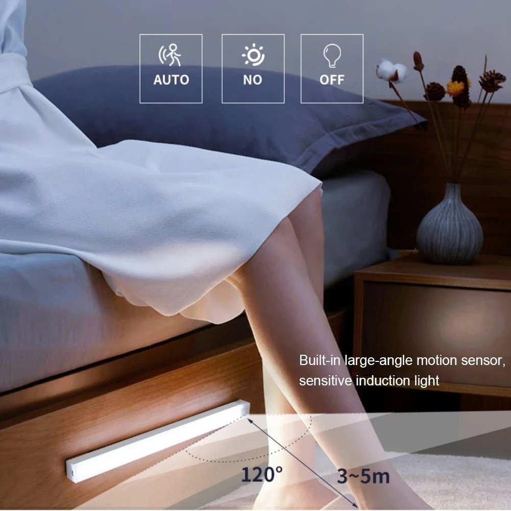 🔥Only $4.99 Last Day Promotion!💡Punch-free Smart Sensor Magnetic Rechargeable LED Lights