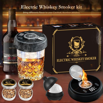 🎁Hot Sale Promotion 49% OFF🔥 Electric Whiskey Smoker Kit