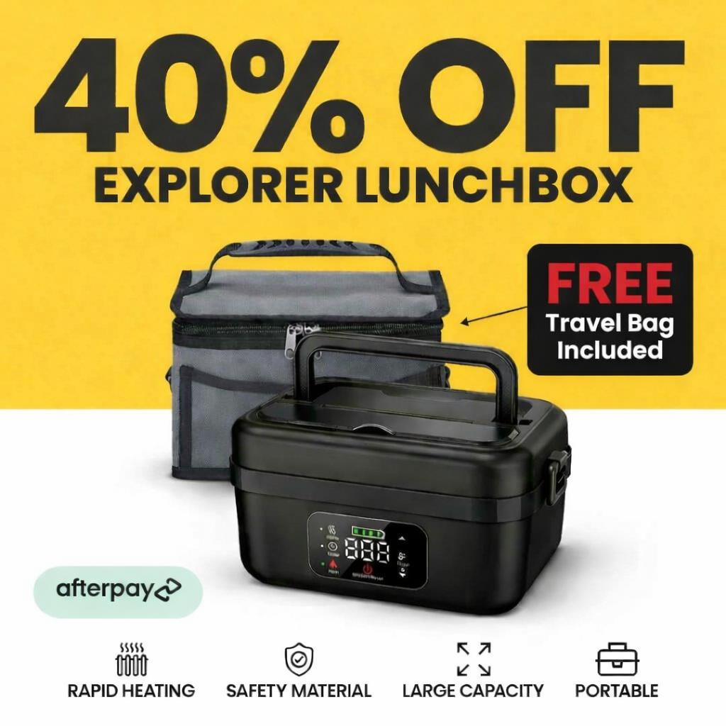 USA Explorer Heating Lunchbox™ - Portable And Convenient