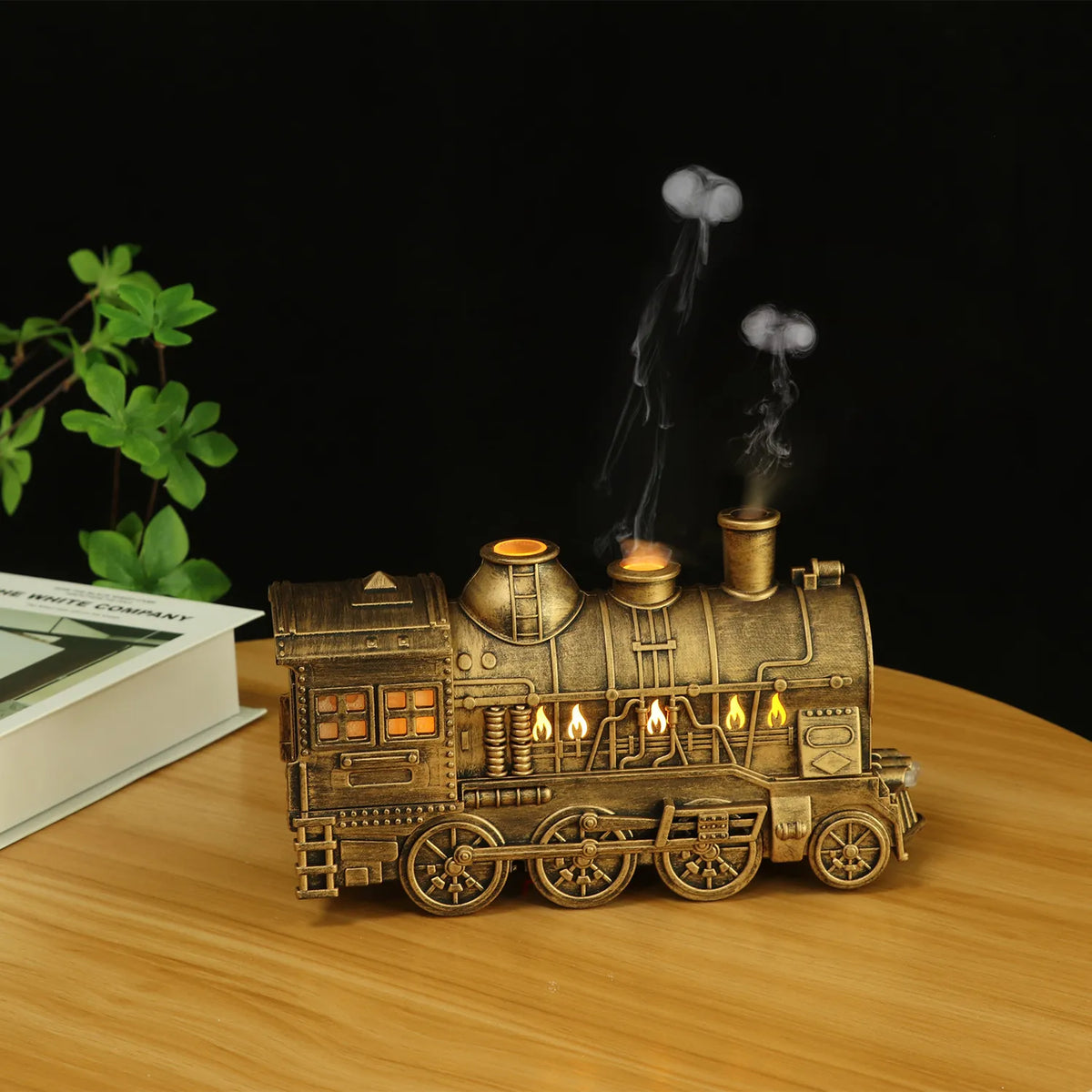 🔥Hot Sale 46% OFF🚂Retro Train Essential Oil Diffuser Humidifier-Free Shipping❗