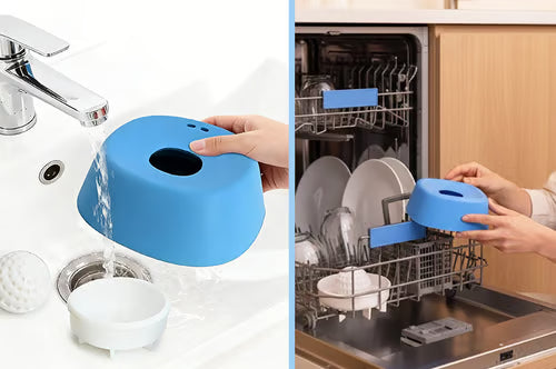 Slow-Feed Liquid Dog Bowls