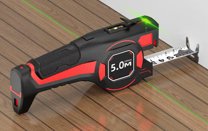 Laser Tape Measure With Digital Level