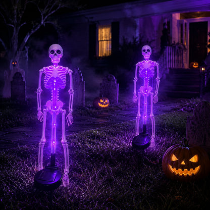💀 Last Day 50% OFF – Solar Skull Garden Lights with Eerie Color-Changing Glow 🎃