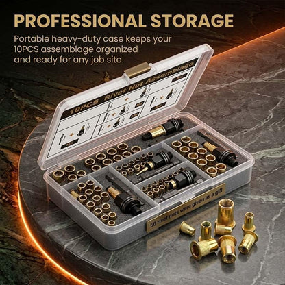 Carbon Steel Rivet Nut Tool Kit