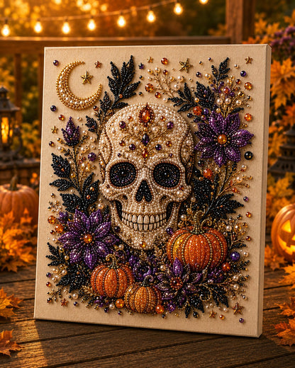 🔥 Last Day 63% OFF – 👻✨ Halloween Pearl Art DIY Kit – Turn Tiny Pearls into Spooky-Cute Magic (📦Buy 2 Free Shipping)