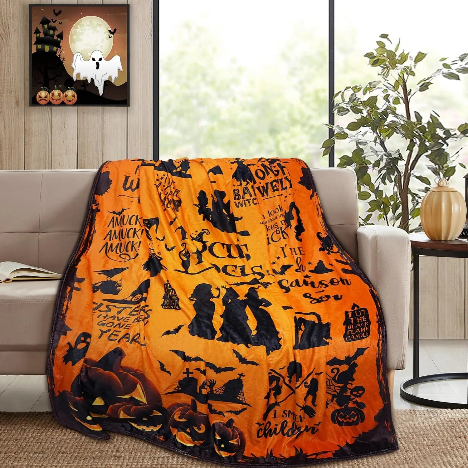 🎃 Halloween Blanket Sale – Cozy Up This Season （Li Exp BUT Hi Q！✨）