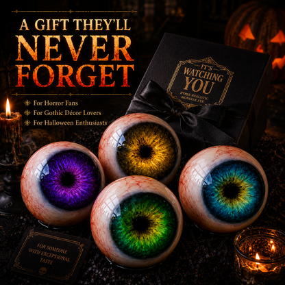 🎃 Halloween Sale — 49% OFF👁️ Halloween Monster Eye Orb – Hyper-Realistic Creepy Eyeball Decor