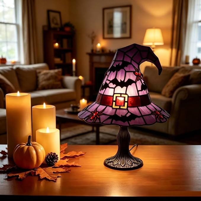 🎃 Halloween Sale — 50% OFF Today🔮 The Witch’s Hat Halloween Lamp – Light Up Your Haunted Home