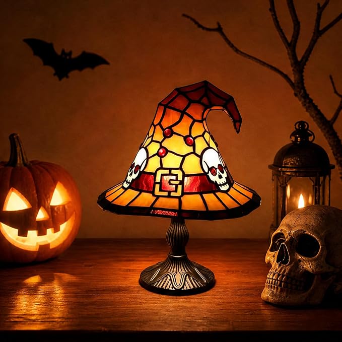 🎃 Halloween Sale — 50% OFF Today🔮 The Witch’s Hat Halloween Lamp – Light Up Your Haunted Home