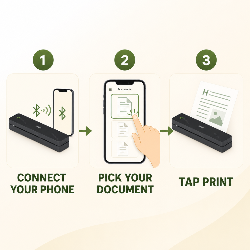 Inkless Portable Printer - $100 Discount Applied