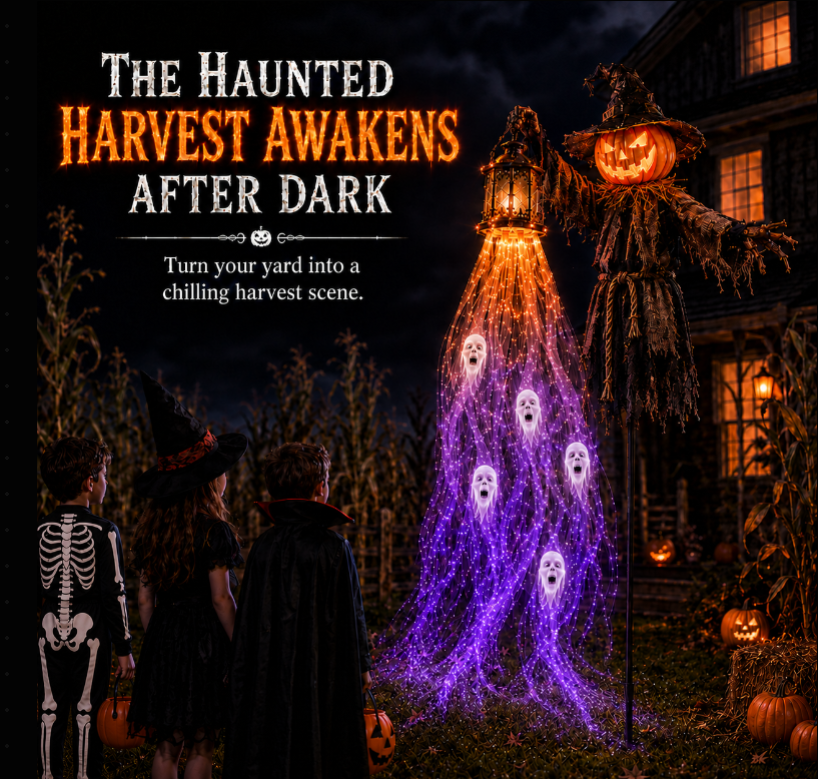 🔥Today 50% OFF🎁💀Halloween Soul Harvester Animated Garden Light