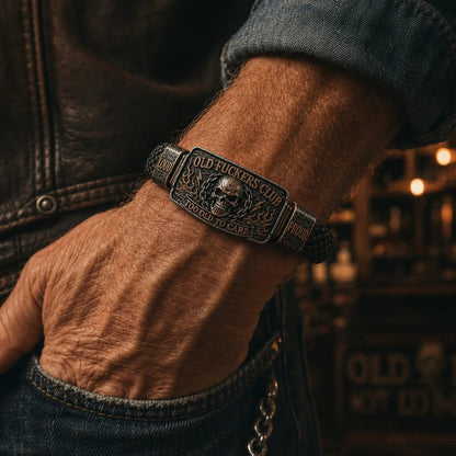 ☠️ Old Legends Club Bracele🪓 | 2026 Limited Edition Vintage Bracelet - Only 17 Left