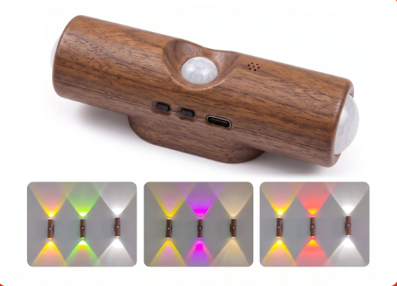💡 🌈Smart RGB Motion Sensor Wall Light ✨