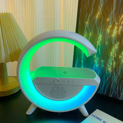 🤩Popular Multifunctional Moonlight Bluetooth Speaker——Wireless Charging and High-Quality Sound