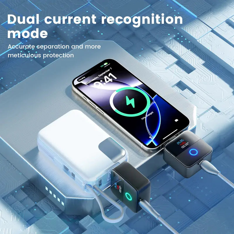 140W USB-C Auto-Disconnect Power Bank with Overcharge Protection