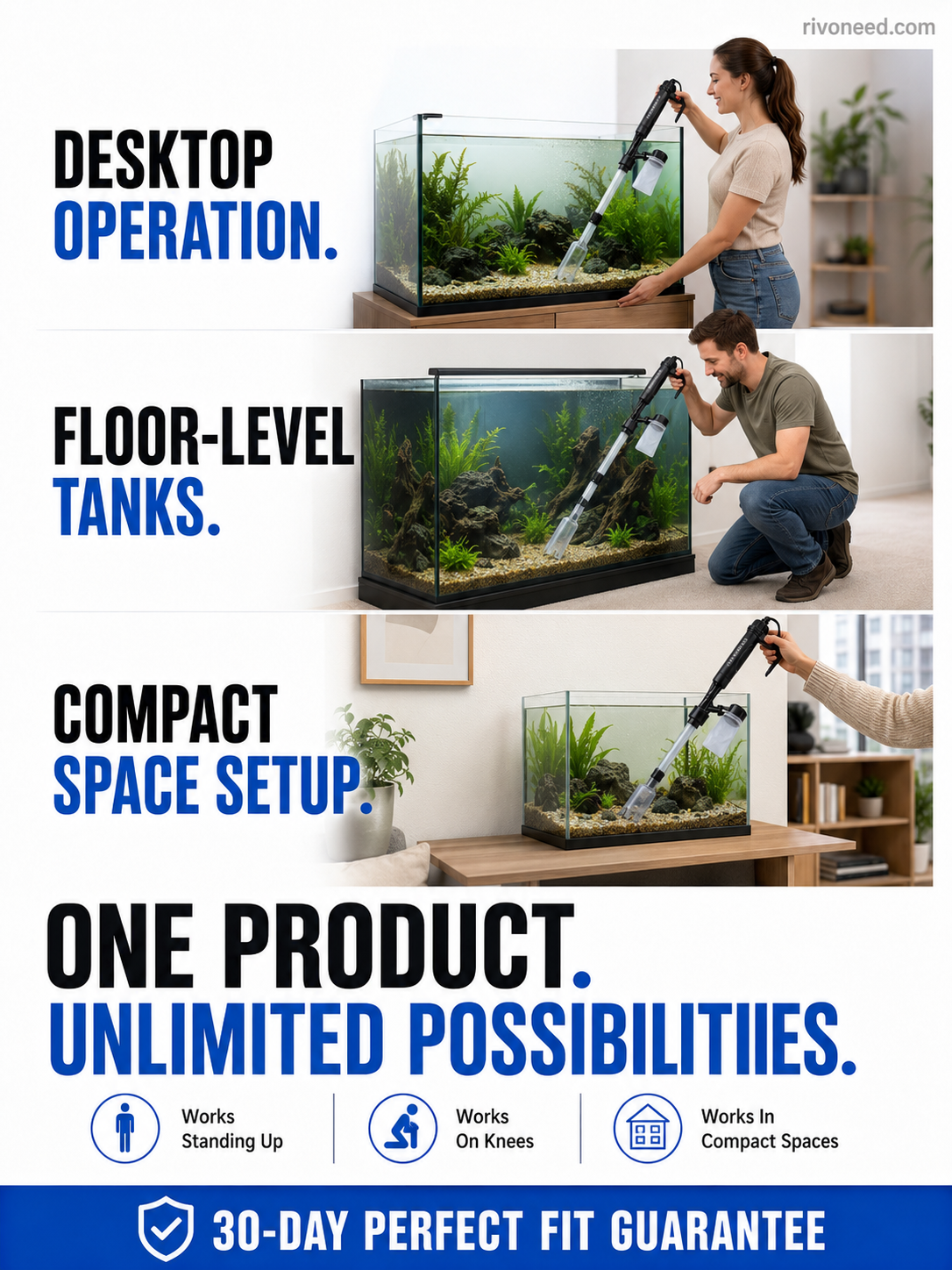 🎉50% off 🔥 Electric Aquarium Gravel Cleaner✨