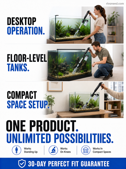 🎉50% off 🔥 Electric Aquarium Gravel Cleaner✨