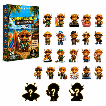 🔥FLASH SALE 50% OFF - 🏖️🐮Summer Vacation Advent Calendar 2026
