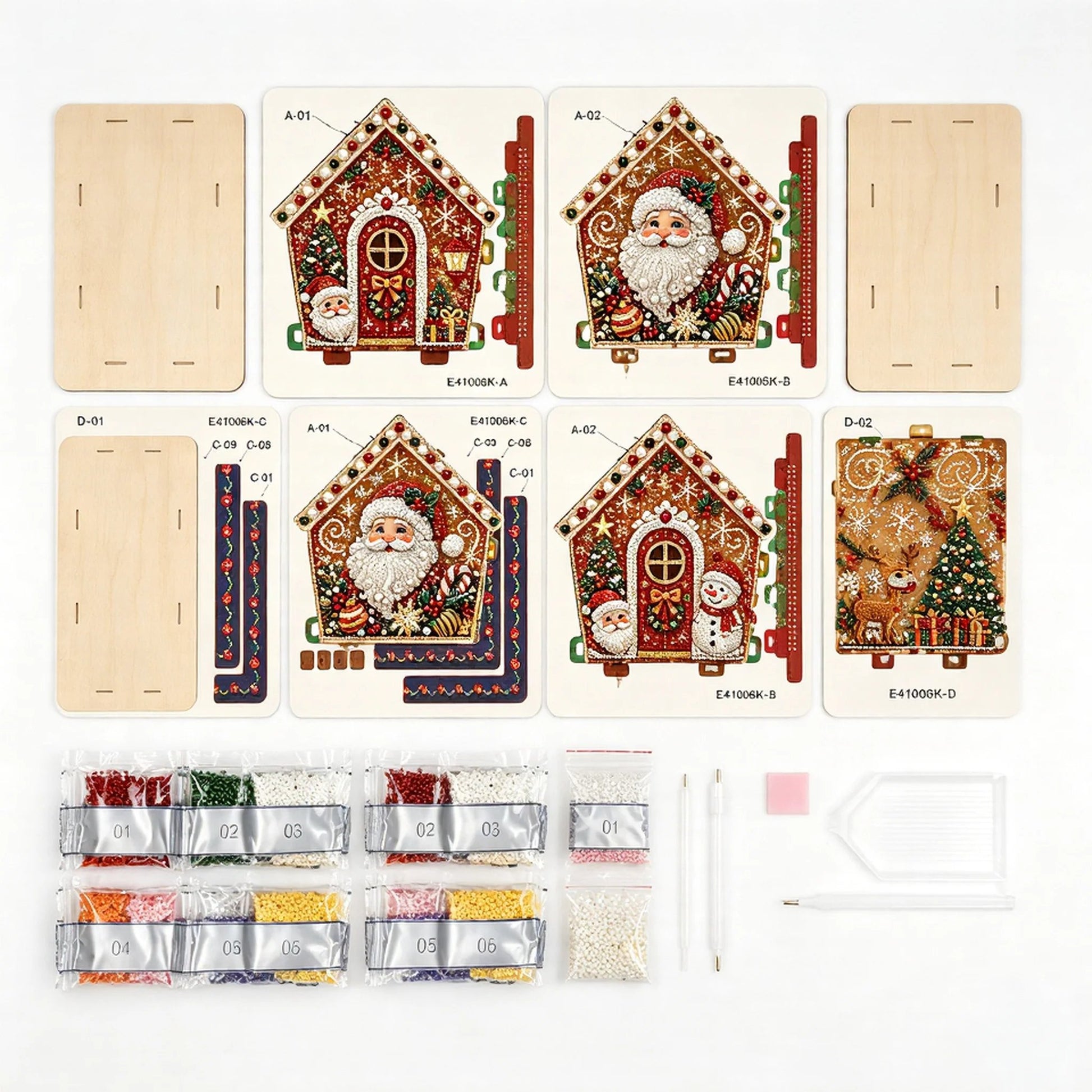 🔥HOT SALE🔥Plymagic DIY Pearl Art - Christmas Collection